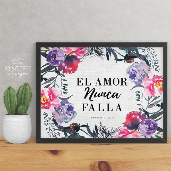 1 Bible Book Markers “El Amor nunca falla” JW Gift Spanish Pioneer  Buy3📫FREE!