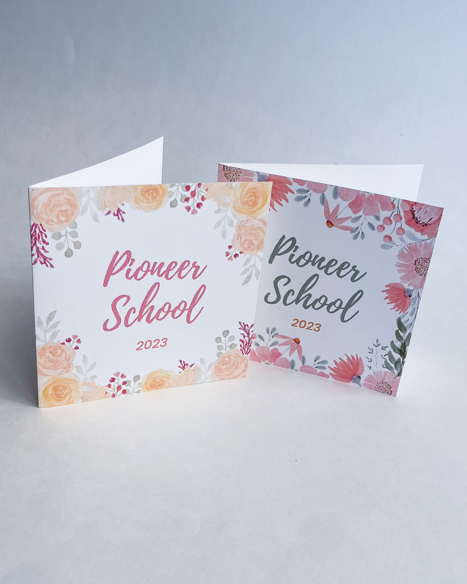 Printable 2023 Pioneer School Note Cards – I Shop JW